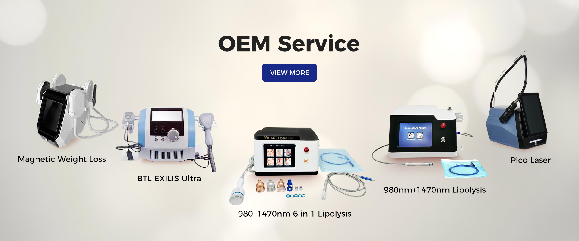 OEM Cosmetic Treatment Equipment