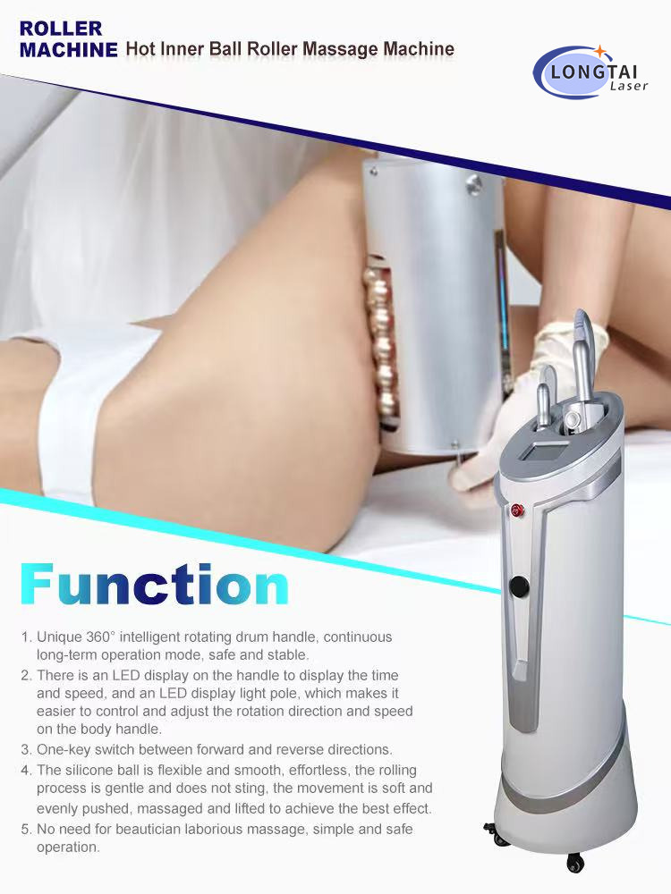 Professional360° Rotating Inner Ball Roller Machine – Body & Face Slimming, Lymphatic Drainage, Cellulite Reduction, Muscle Toning