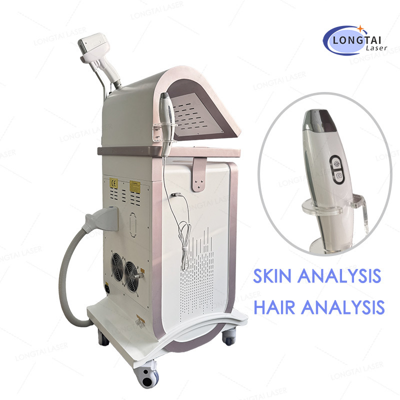 808 Laser Hair Removal + Hair/Skin Analysis with Multi-Spot and Smart Display
