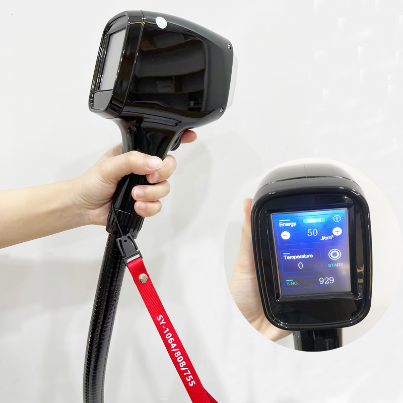 755nm-808nm-1064nm-screen-display-handle