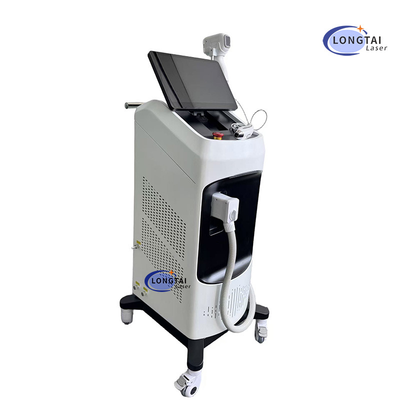 Professional Grade Semiconductor Laser Hair Removal Device with Hair Detection | Android-Powered Commercial System with Remote Bluetooth Control | Integrated TEC Peltier Cooling + Air & Water Cooling 