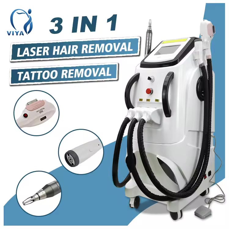 3 in 1 Single Screen Laser Hair Removal Tattoo Removal