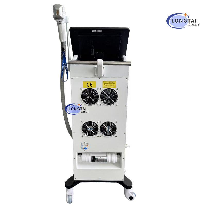 Professional Grade Semiconductor Laser Hair Removal Device with Hair Detection | Android-Powered Commercial System with Remote Bluetooth Control | Integrated TEC Peltier Cooling + Air & Water Cooling 