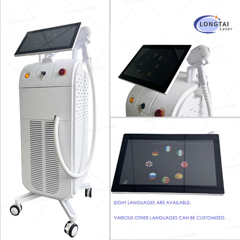 Triple-Wavelength Laser Hair Removal machine – 808nm + 1064nm + 755nm for Effective & Permanent Hair Removal
