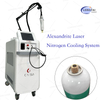 Alexandrite Laser Nitrogen Cooling System Hair Removal Fiber 755nm ND YAG Laser Long Pulse Laser 1064 for Professional Clinics