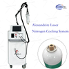 Alexandrite Laser Nitrogen Cooling System Hair Removal Fiber 755nm ND YAG Laser Long Pulse Laser 1064 for Professional Clinics
