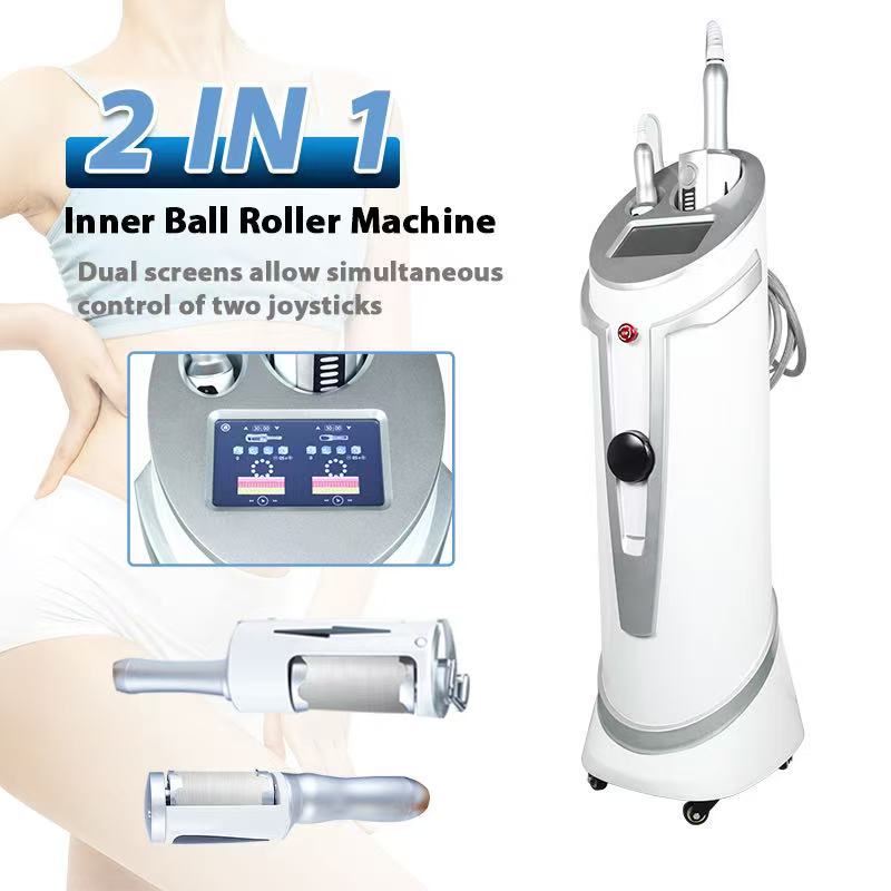 Dual-Screen Inner Ball Roller Machine Cellulite Reduction