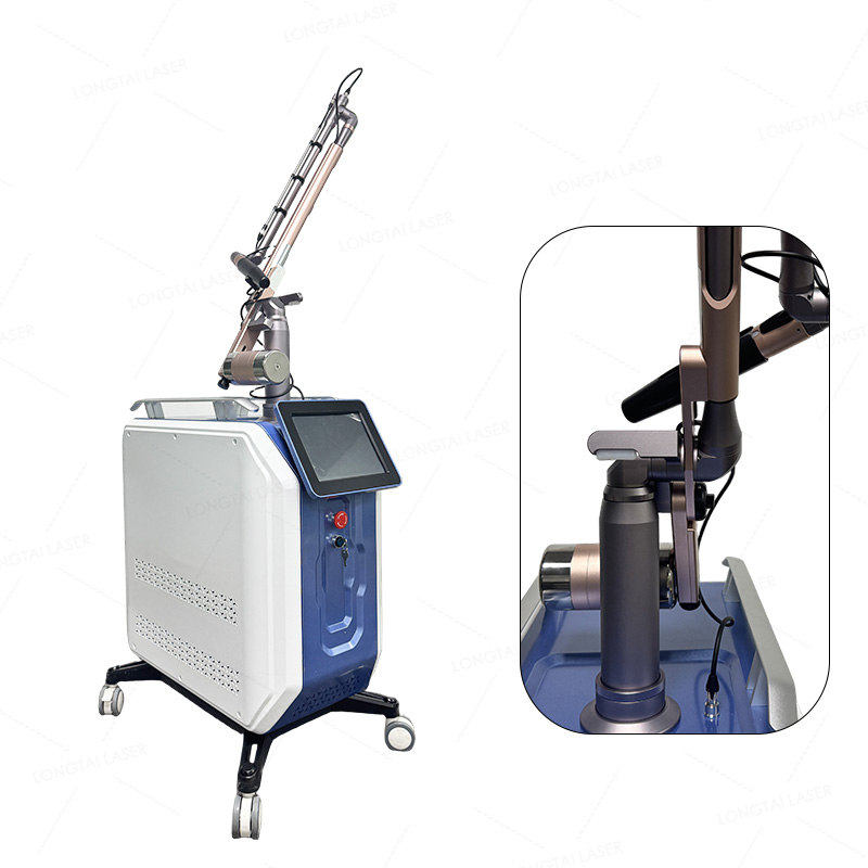 Standing Dual-Pulse Ultra Picosecond Laser Tattoo Removal