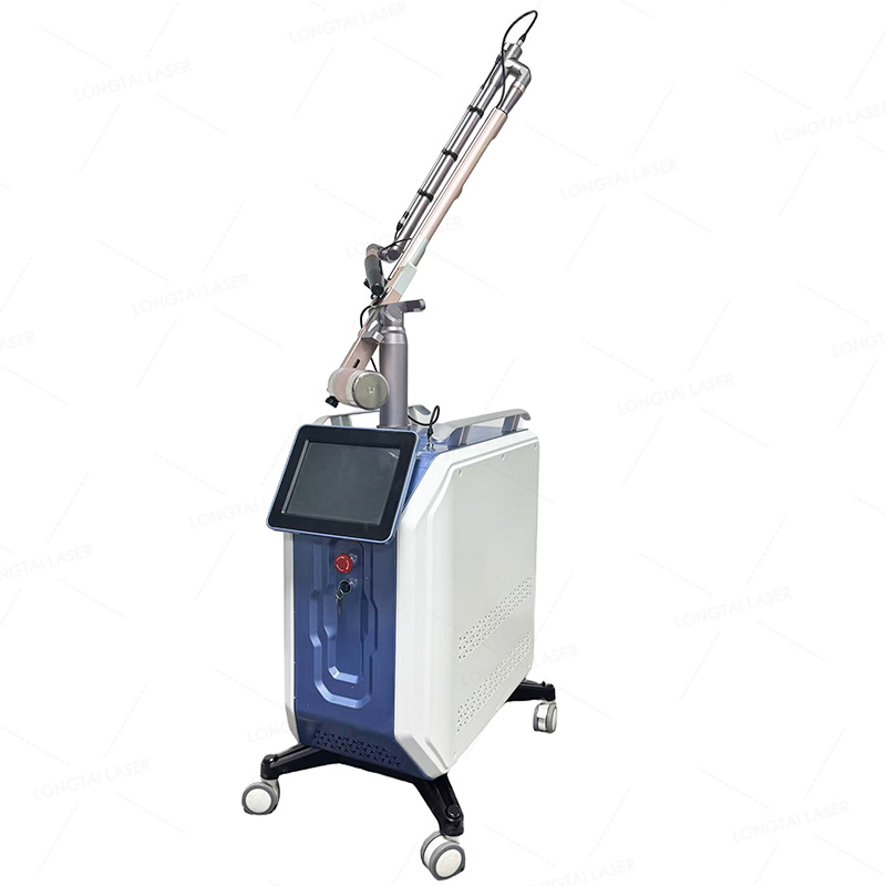Standing Dual-Pulse Ultra Picosecond Laser Tattoo Removal